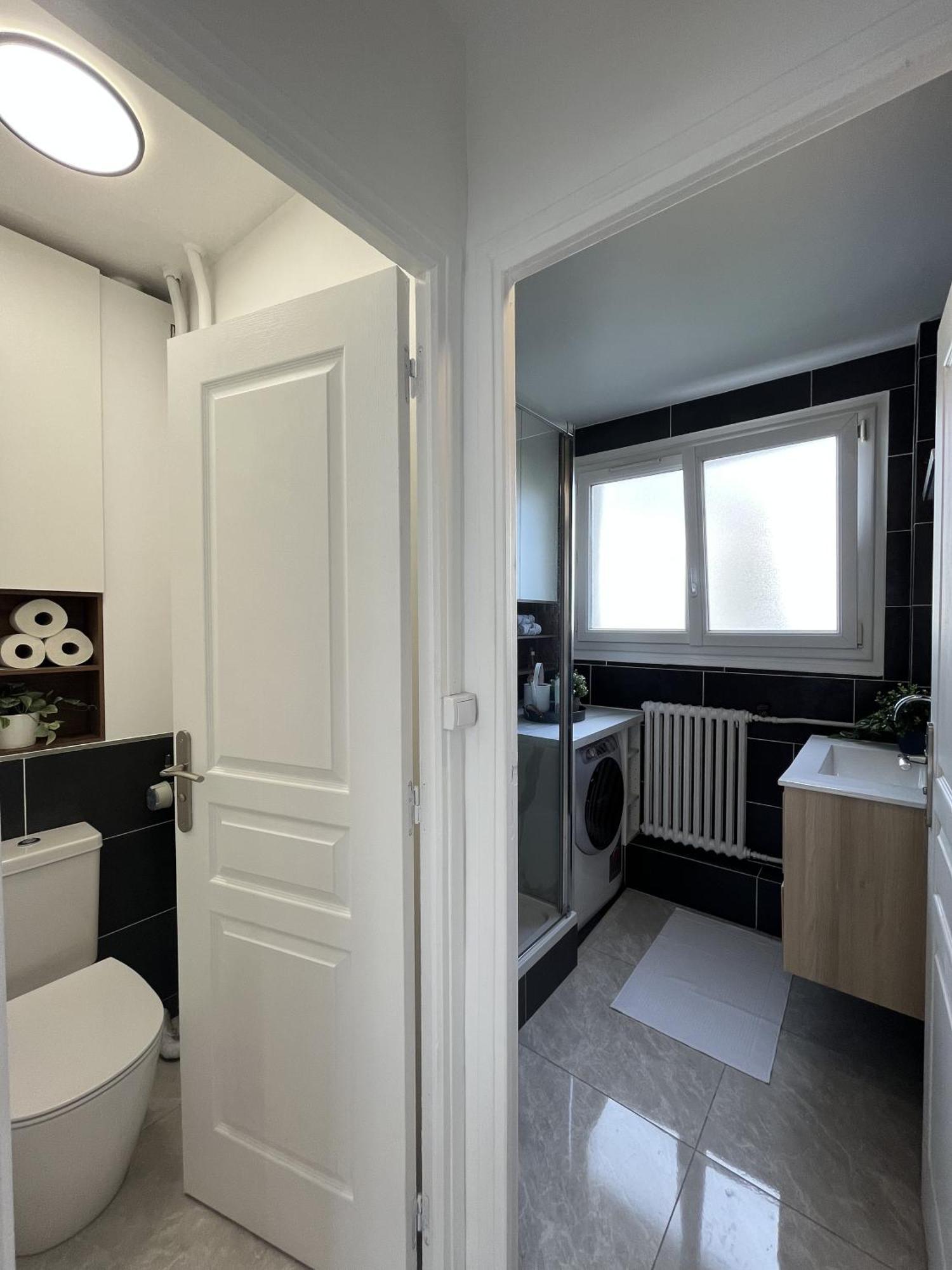 Entire 60M2 Apartment - Close To Paris - Parking - Kitchen - 2Min Rerb - Olympic'24 Bourg-la-Reine Ngoại thất bức ảnh