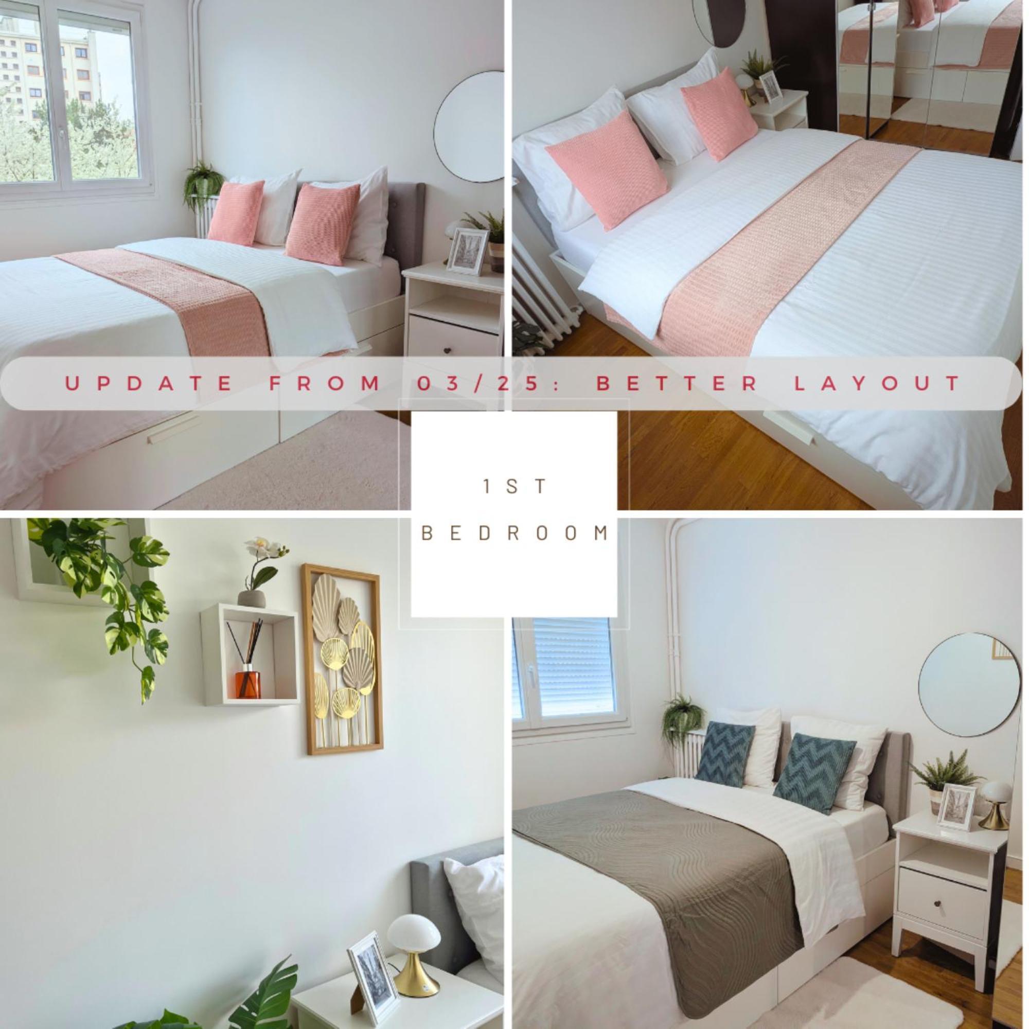 Entire 60M2 Apartment - Close To Paris - Parking - Kitchen - 2Min Rerb - Olympic'24 Bourg-la-Reine Ngoại thất bức ảnh